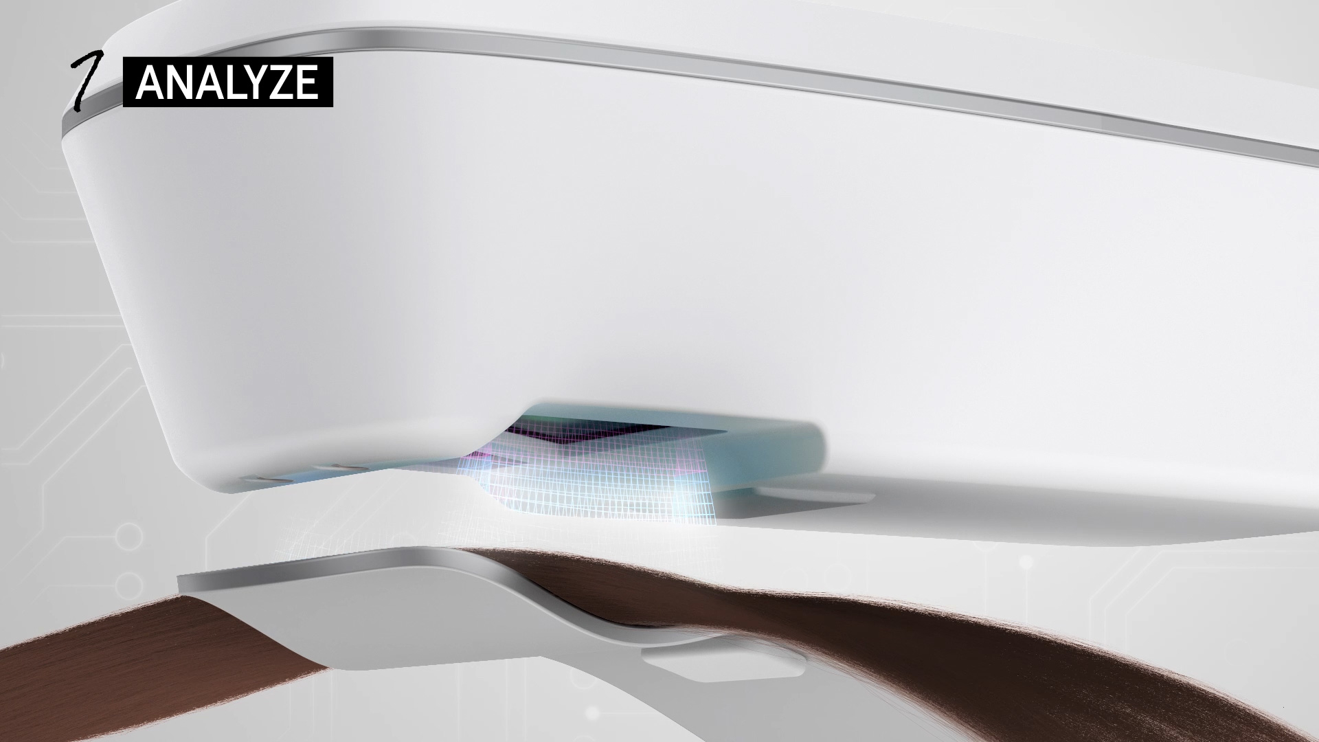 Salon lab analyser 3D graphic