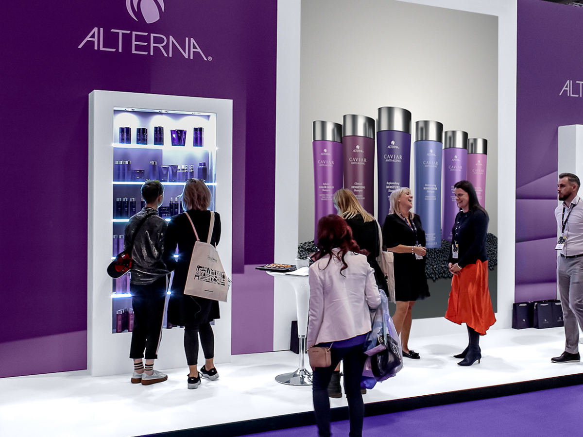 Alterna Exhibition Stand in situ