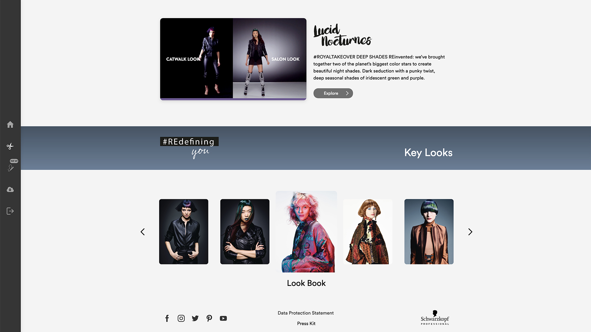 Essential Looks Trend Report Web App