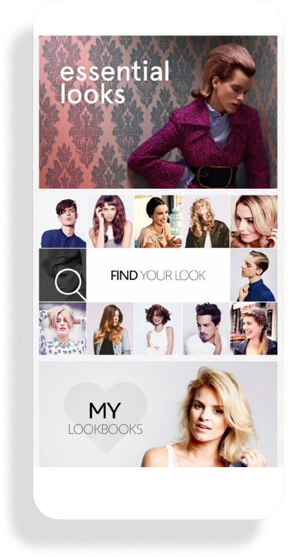 Essential Looks Trend Report Web App on mobile