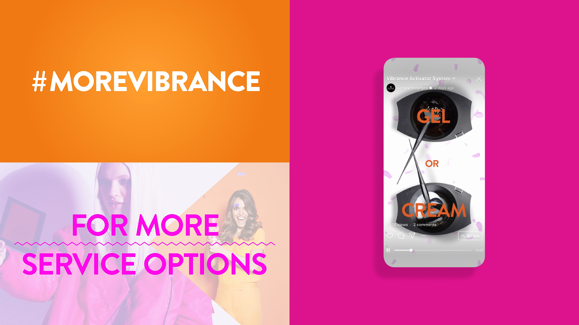 Igora Vibrance Activator System Promotional graphic