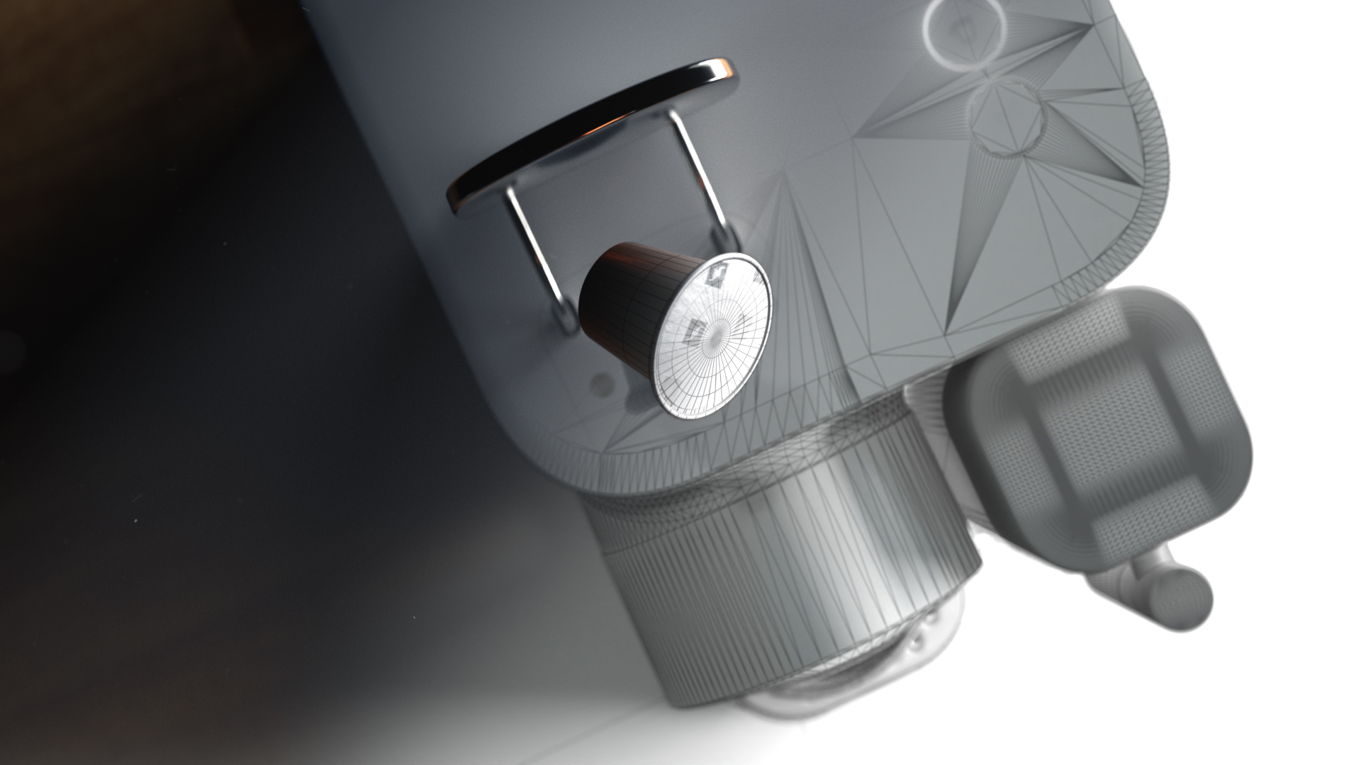 Nespresso and delonghi 3d visual