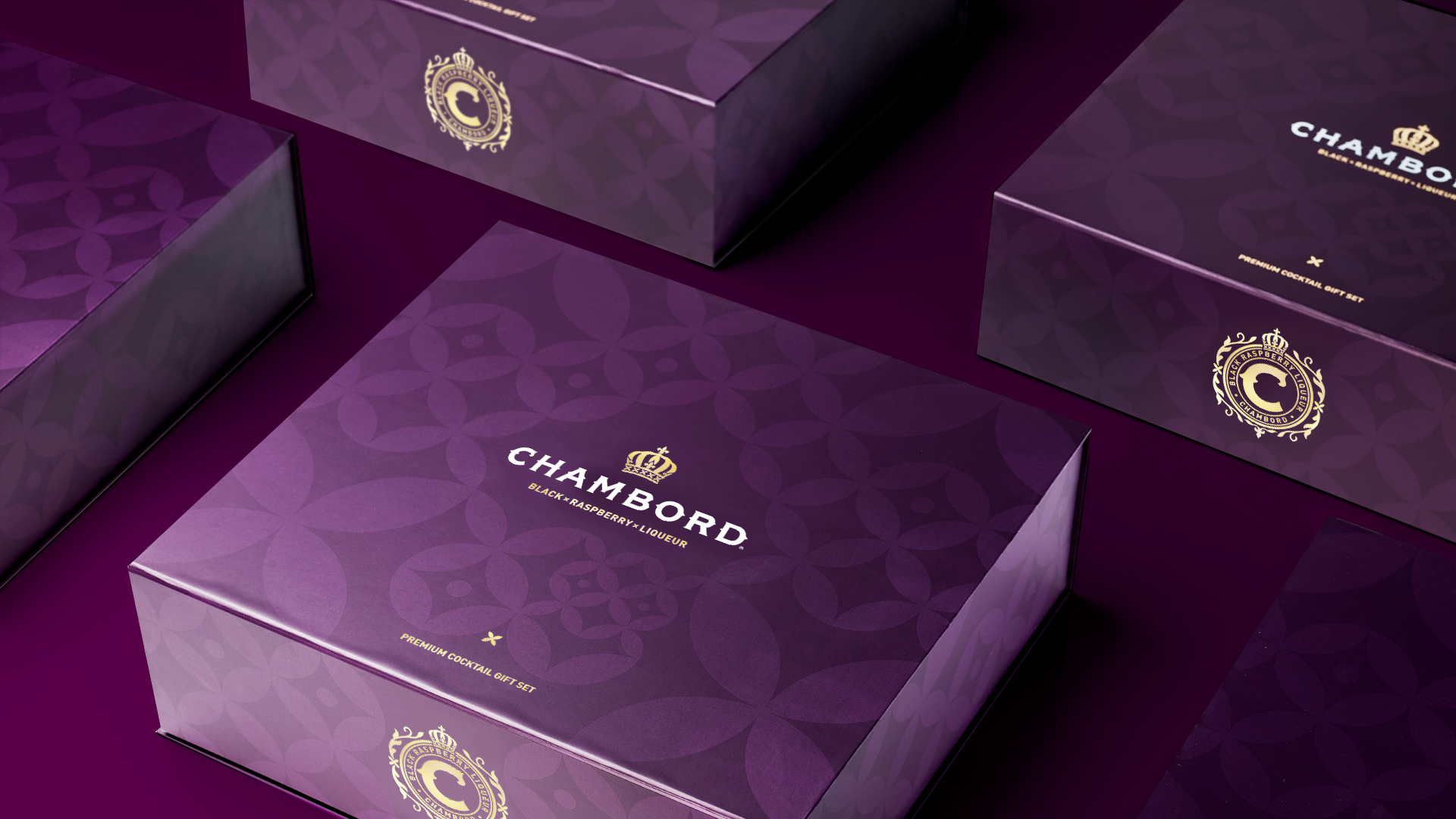Chambord Gifting box set Design